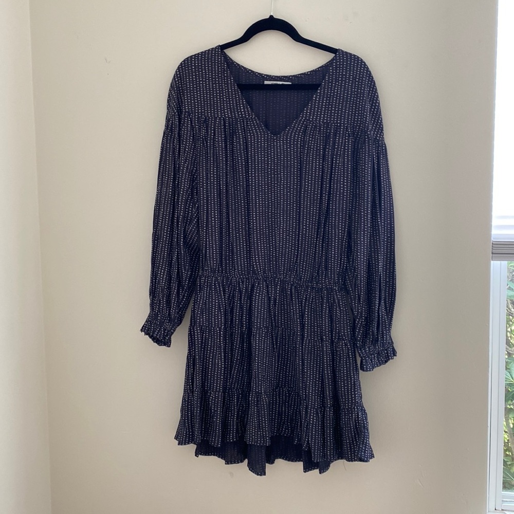 O’Neill navy ruffle dress